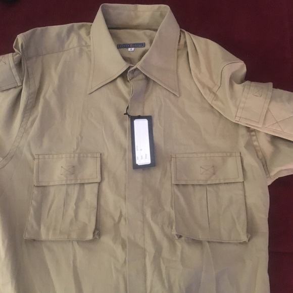 Dulce de leche collared work shirt - Picture 2 of 5